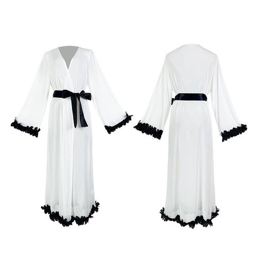 ZAHIR Satin Secrets: Lace-Paneled Backless MIDI Slip