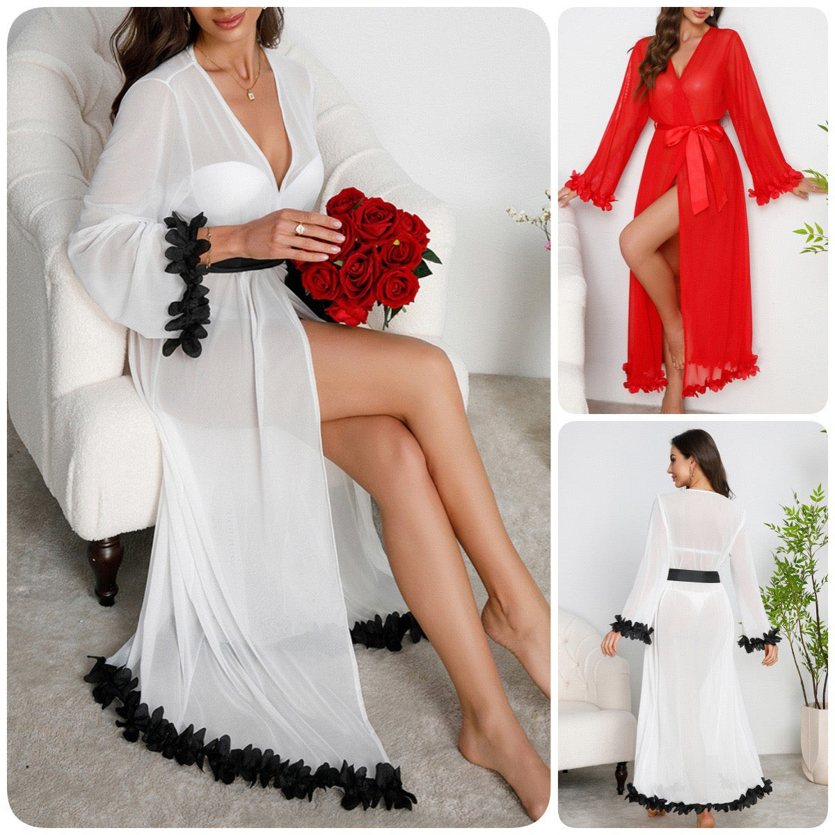ZAHIR Private Edit: Minimalist Satin & Lace Slip Dress