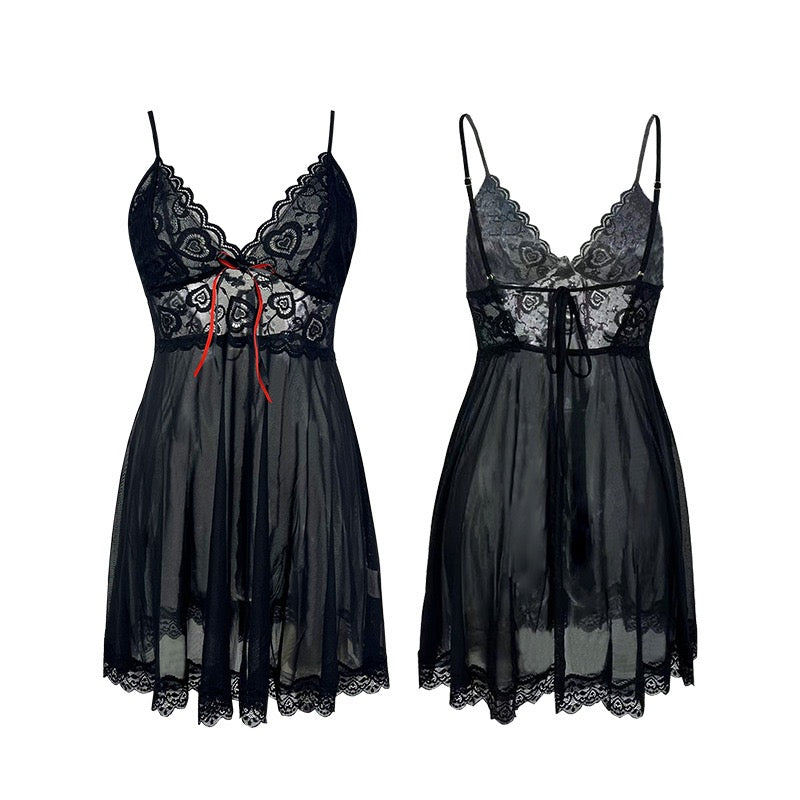 ZAHIR Private Edit: Minimalist Sculpted Satin & Lace Set