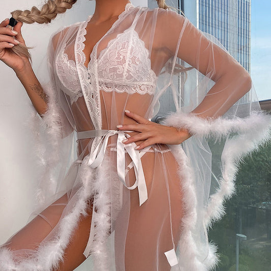 ZAHIR Private Edit: Minimalist Scupted Embroidery Garter Set
